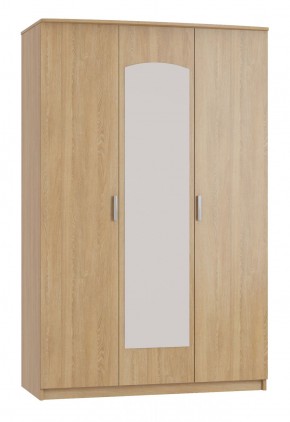 Шкаф 3-х дверный с зеркалом Шк210.1 МС Ирина в Карталах - kartaly.mebel-74.com | фото