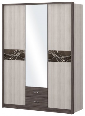 Шкаф 3-х дверный с зеркалом Шк68.2 МС Николь в Карталах - kartaly.mebel-74.com | фото