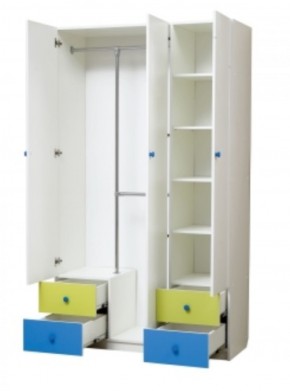 Шкаф 3-х дверный с ящиками Радуга (1200) в Карталах - kartaly.mebel-74.com | фото
