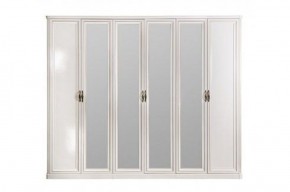 Шкаф 6-ти ств (2+2+2) с зеркалами Натали (комплект) в Карталах - kartaly.mebel-74.com | фото