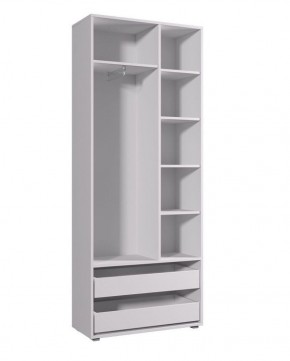 Шкаф ДМ 800 с 2-мя ящиками (белый) в Карталах - kartaly.mebel-74.com | фото