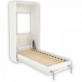 Шкаф-кровать подъемная 900 (вертикальная) арт. К02 Арктика в Карталах - kartaly.mebel-74.com | фото
