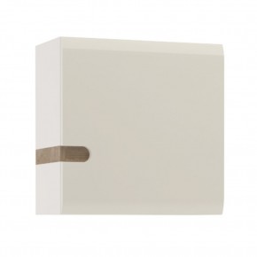 Шкаф навесной 1D/TYP 65, LINATE ,цвет белый/сонома трюфель в Карталах - kartaly.mebel-74.com | фото