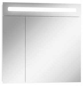 Шкаф-зеркало Аврора 70 с подсветкой LED Домино (DV8007HZ) в Карталах - kartaly.mebel-74.com | фото