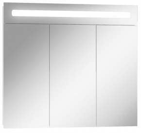 Шкаф-зеркало Аврора 80 с подсветкой LED Домино (DV8009HZ) в Карталах - kartaly.mebel-74.com | фото