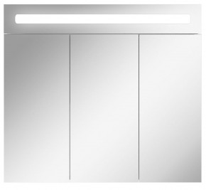 Шкаф-зеркало Аврора 80 с подсветкой LED Домино (DV8009HZ) в Карталах - kartaly.mebel-74.com | фото