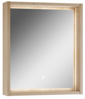Шкаф-зеркало Nice 60 с подсветкой Домино (DN4706HZ) в Карталах - kartaly.mebel-74.com | фото