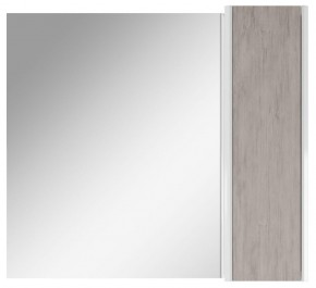 Шкаф-зеркало Uno 80 Дуб серый левый/правый Домино (DU1504HZ) в Карталах - kartaly.mebel-74.com | фото