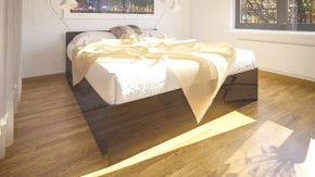 Стандарт Кровать 1600, цвет венге, ШхГхВ 163,5х203,5х70 см., сп.м. 1600х2000 мм., без матраса, основание есть в Карталах - kartaly.mebel-74.com | фото
