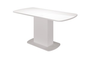 Стол обеденный Соренто 2 раздвижной (Белый) в Карталах - kartaly.mebel-74.com | фото