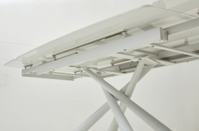 Стол RIVOLI 140 GLOSS LUXURY PANDORA SOLID CERAMIC / WHITE, ®DISAUR в Карталах - kartaly.mebel-74.com | фото