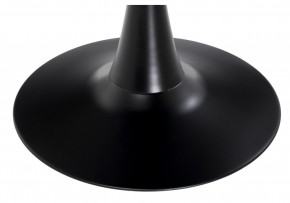 Стол стеклянный Tulip 90x74 black glass в Карталах - kartaly.mebel-74.com | фото