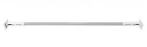 Турник раздвижной 1450-1700 цв. белый-серый FLEXTER PROFI в Карталах - kartaly.mebel-74.com | фото
