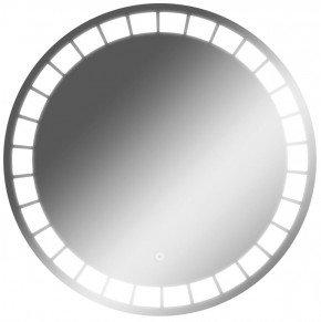 Зеркало Маскат 700х700 с подсветкой Домино (GL7057Z) в Карталах - kartaly.mebel-74.com | фото