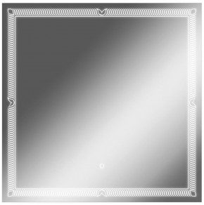 Зеркало Паликир 700х700 с подсветкой Домино (GL7051Z) в Карталах - kartaly.mebel-74.com | фото