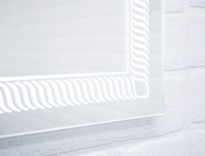 Зеркало Паликир 700х700 с подсветкой Домино (GL7051Z) в Карталах - kartaly.mebel-74.com | фото